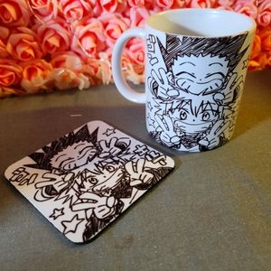 Mug and coaster set Haykiuu